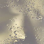 Wassertropfen auf braunmelierter Oberfläche - View 1