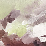Abstract splashes of color green pastel - View 1