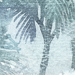 Pastellblauer Hintergrund mit Baumstil