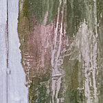 Abstrakte Malerei Violett und Grün - View 1