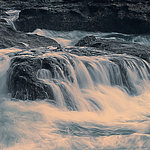 Steiniger Wasserfall