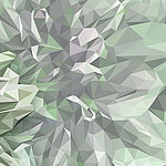 Motif graphique en vert sauge-gris - View 1