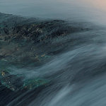 Felsenlandschaft mit Nebel aus Vogelperspektive