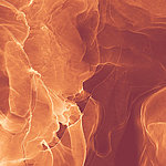 Rust coloured motif - View 1