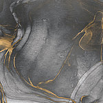 Dunkelgraues Motiv in Marmoroptik mit goldenen Details