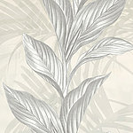 grau-weiße Blätter