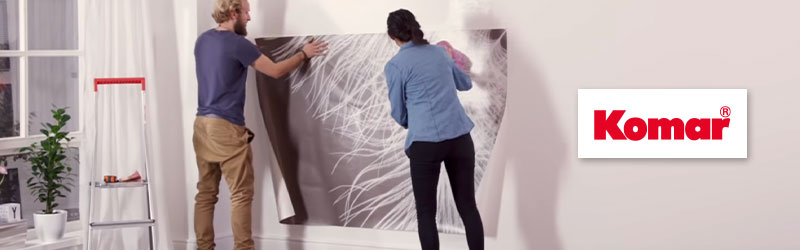 Wallpapering has never been easier! 