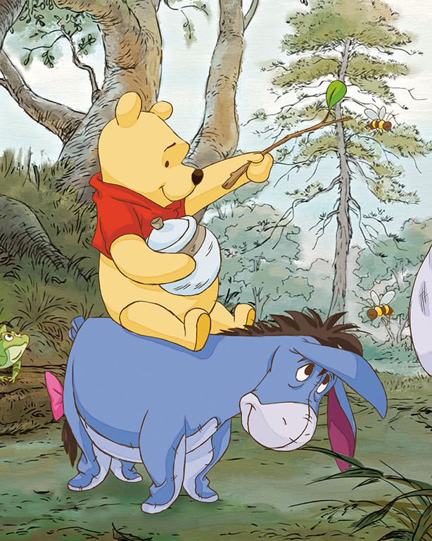 Carte da parati Winnie Pooh