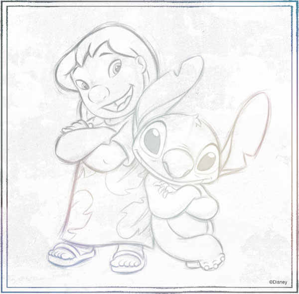 Disney100 Inspiraition Lilo & Stitch