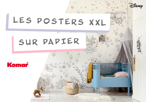 Thumbnail for Les posters XXL Komar sur papier – idéals pour une chambre d'enfant
