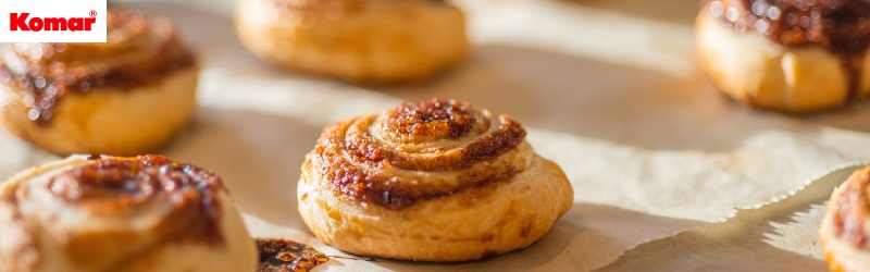 De délicieux escargots à la cannelle pour les fêtes de fin d'année