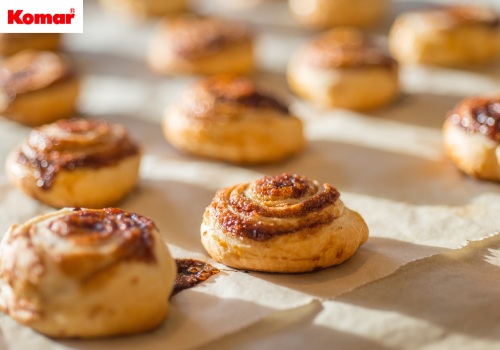 De délicieux escargots à la cannelle pour les fêtes de fin d'année