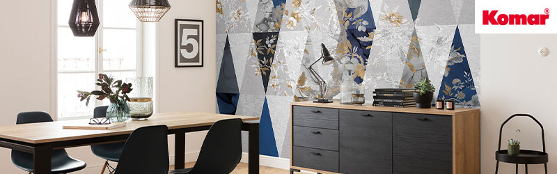 Form and function– geometric pattern murals