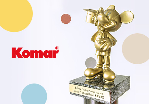 Komar brings the magical world of Walt Disney into homes