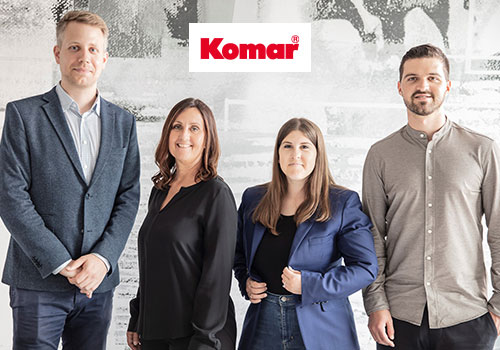 Nouvelle équipe de direction au sein de la gérance de Komar