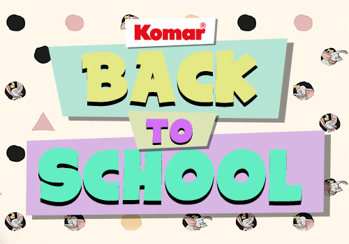 Back to School – Komar makes the return to school child’s play