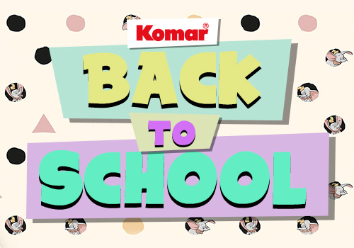 Back to School – Avec Komar, la rentrée des classes est un jeu d'enfant